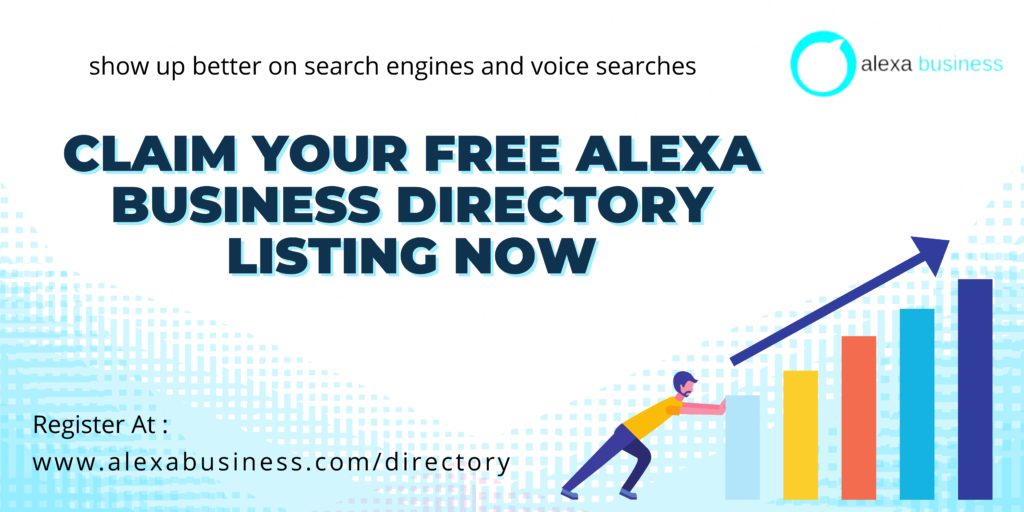 FREE BUSINESS LISTING - Alexa Business